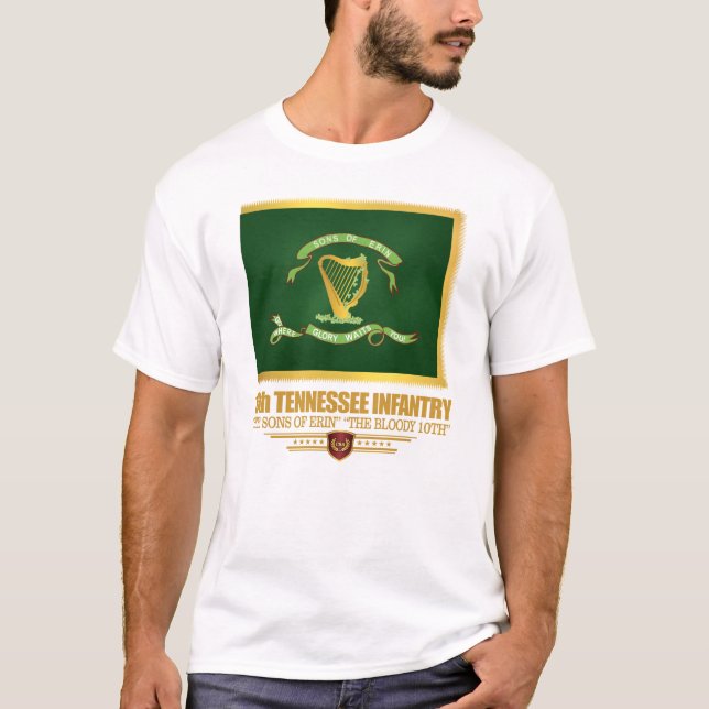 T-shirt 10e infanterie du Tennessee (Devant)