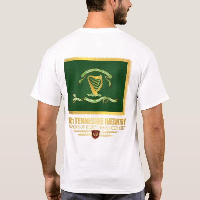T-shirt 10e infanterie du Tennessee (Dos)