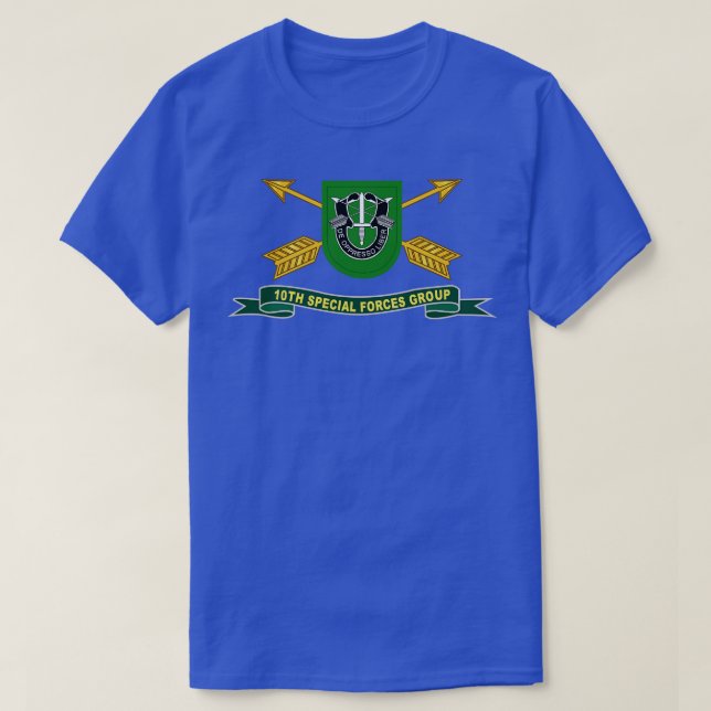 T-shirt 10e Special s Group Flash w Br Ribbon X (Design devant)