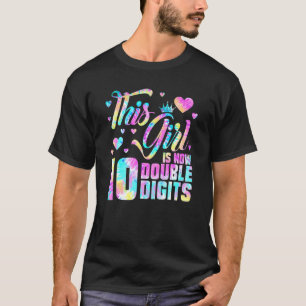 T-shirt 10ème Anniversaire Cette Fille Est Maintenant 10 C