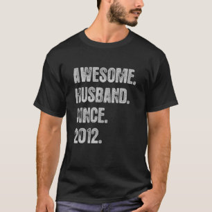 T-shirt 10ème anniversaire Mariage pour lui merveilleux ma