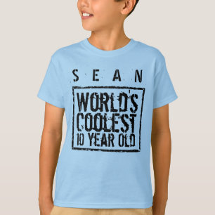 T-shirt 10ème L'A07 10 an le plus frais du monde de cadea