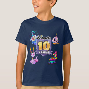 T-shirt 10ème Logo d'anniversaire