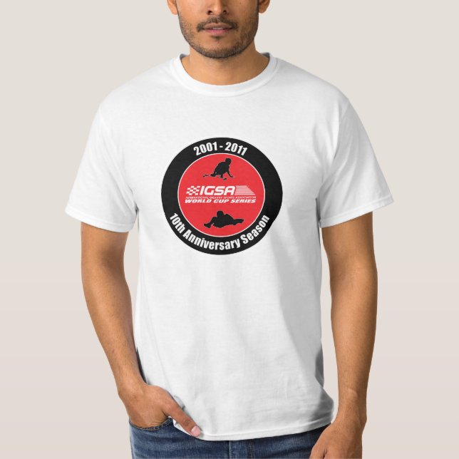T-shirt 10ème Pièce en t d'anniversaire (Devant)