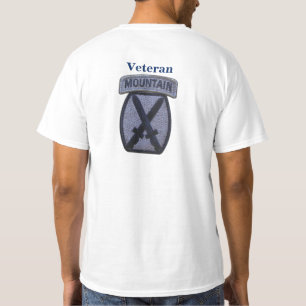 T-shirt 10èmes vétérinaires de vétérans de Fort Drum de