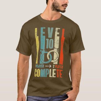 T-shirt 10th 10 year Wedding Anniversary Gift Retro Husban