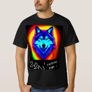 T-shirt 10tray Jojo Wolf Colors Wonderful G 4000