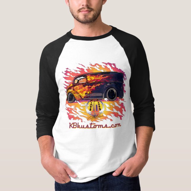 T-shirt 10yr vraie flamme Divco-rip_orange (Devant)