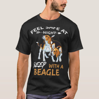T-shirt 116 Sentez En Sécurité La Nuit Sommeil Avec Un Bea