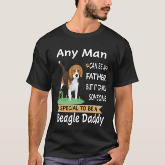 T-shirt 117 Tout homme Beagle Papa