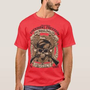 T-shirt 1186 polices militaires - résistance de la libert