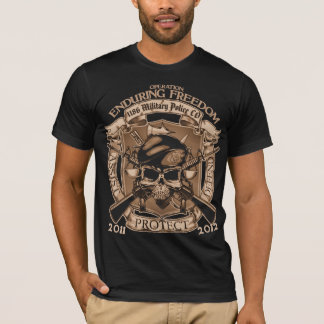 T-shirt 1186 polices militaires - résistance de la liberté