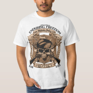 T-shirt 1186 polices militaires - résistance de la liberté