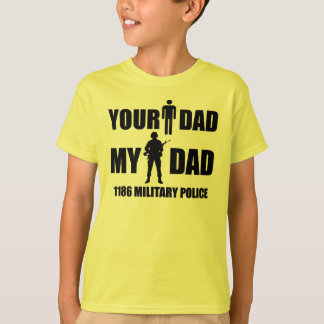 T-shirt 1186 polices militaires - votre papa - mon papa