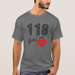 T-shirt 118 Équipage De Fête Boire Des Cadeaux De Bières 1