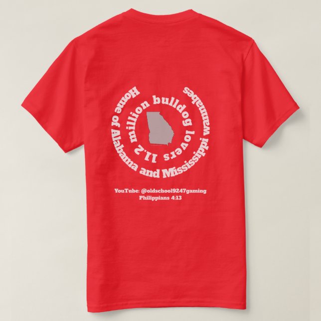 T-shirt 11.2 Million Bulldog Lovers (Design dos)