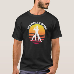 T-shirt 11 ans 11e anniversaire Dude Boys de baseball