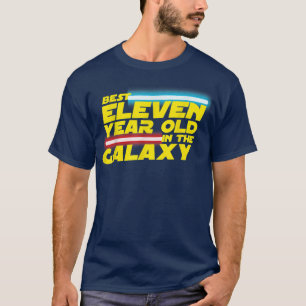 T-shirt 11 Ans 11e Fête Anniversaire Meilleur Dans Le Gala