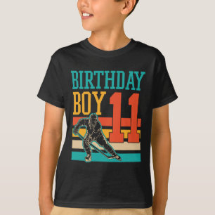 T-shirt 11 ans de hockey sur glace Thème 11ème anniversair