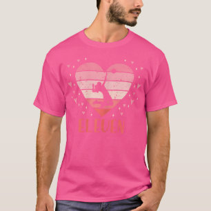 T-shirt 11 Ans Mignonne Volley Anniversaire Fille 11E B-D