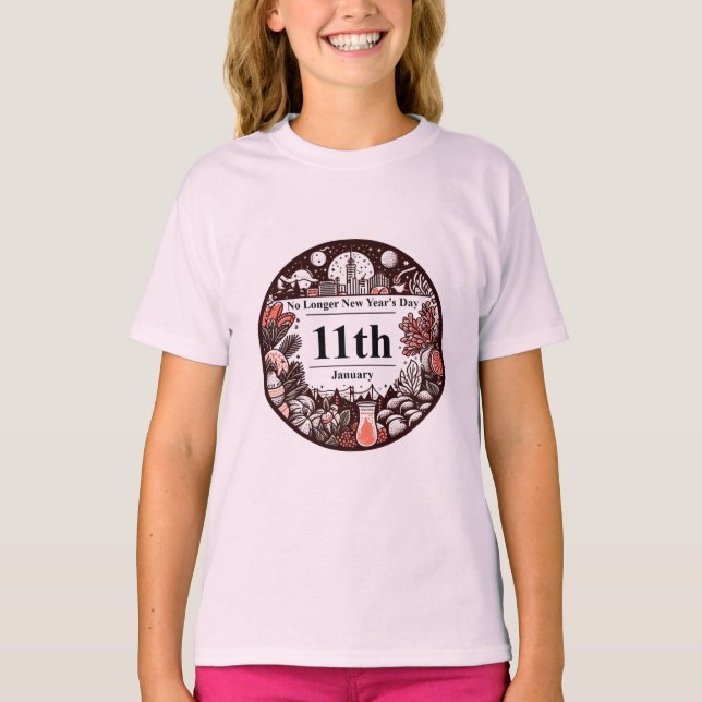 T-shirt 11 janvier - Plus de Jour de l'An (Devant)
