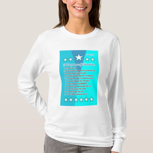 T-shirt 11 Objet de l'éducation (Devant)