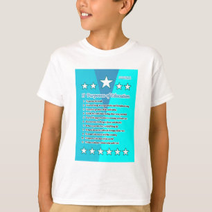 T-shirt 11 Objet de l'éducation