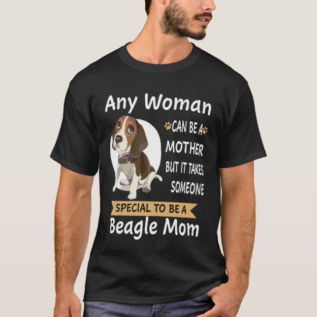 T-shirt 11 Spécial Pour Être Une Mère Beagle (Devant)