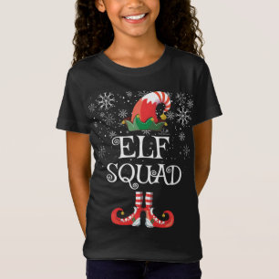 T-Shirt 11 Squad Funny Family Matching Christmas