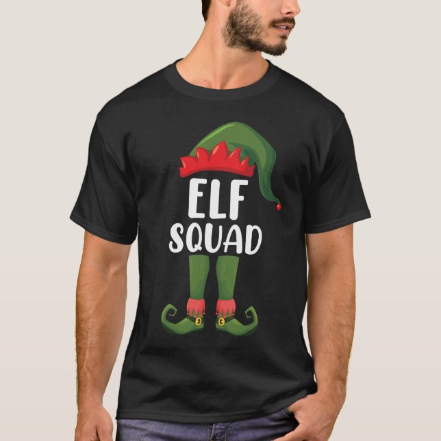 T-shirt 11 Squad Funny Family Matching Christmas (Devant)