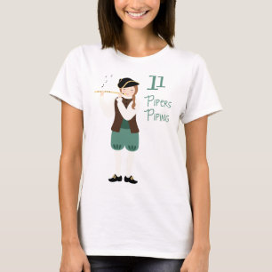T-shirt 11 tuyauteries