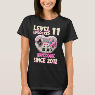 T-shirt 11ans Anniversaire gamer 11e 11 ans Anniversaire 2