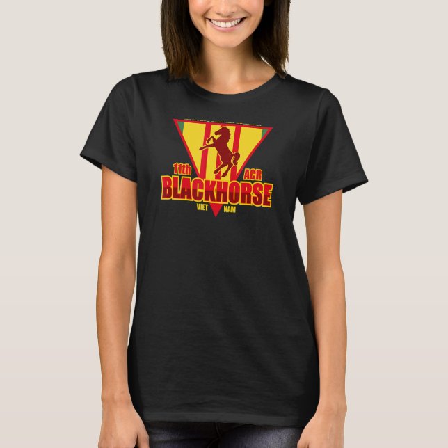 T-shirt 11e ACR Blackhorse Regiment Vietnam (Devant)