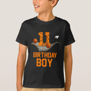 T-shirt 11e Anniversaire Basketball Jersey 11 ans Boy Bo