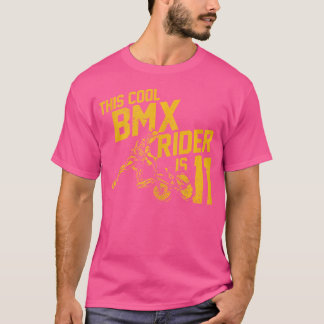 T-shirt 11E Anniversaire Boys Bmx Rider Fan