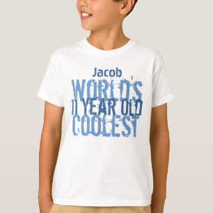 T-shirt 11e anniversaire Gift Le meilleur garçon de 11 ans