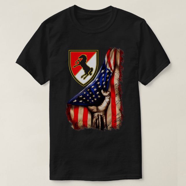 T-shirt 11e Armored Cavalry Régiment (11e ACR)  (Design devant)
