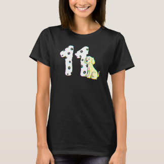 T-shirt 11e Birthday Party Cake Labrador Puppy Dog Owner