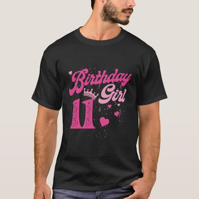 T-shirt 11E Couronne 11 Anniversaire (Devant)
