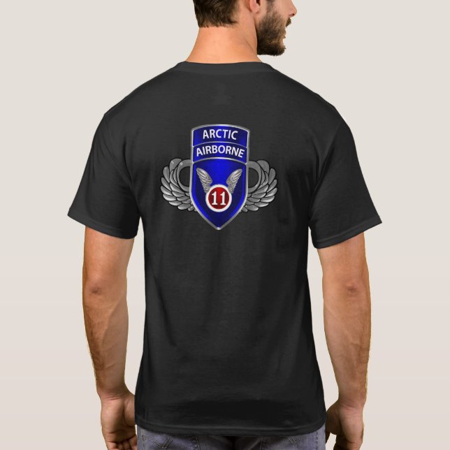 T-shirt 11e division aéroportée (Dos)