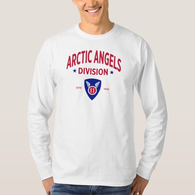 T-shirt 11e division aéroportée Arctic Angels (Devant)