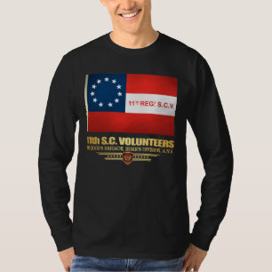 T-shirt 11e infanterie bénévole en Caroline du Sud