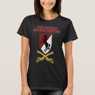 T-shirt 11e Régiment de cavalerie blindée pour les vétéran
