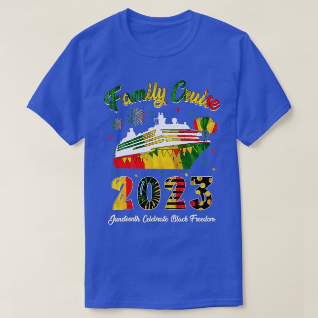 T-shirt 11ème croisière famille 2023 (Design devant)