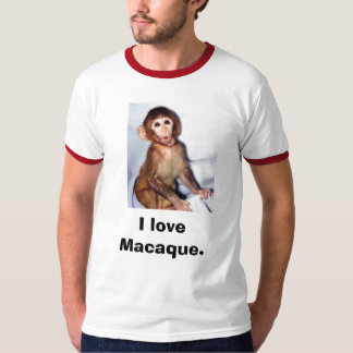 T-shirt 120_graphic_15macaque_infant, j'aime le Macaque.