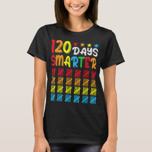 T-shirt 120e jour de l'école enseignant enfant enfant heur