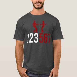 T-shirt 123 567 Salsa Lover Latin Salsa Dance