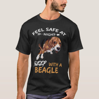 T-shirt 124 Se Sentir En Sécurité La Nuit Dormez Avec Un B