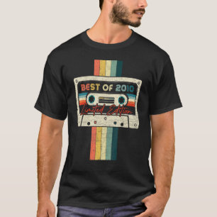 T-shirt 12 Anniversaire Best Of 2010 Cassette Tape Limited