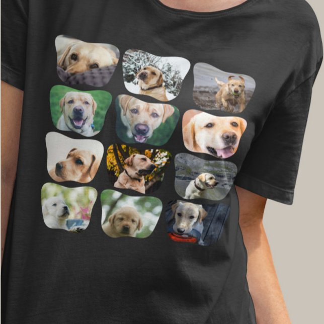 T-shirt 12 Collage de photos personnalisée unique (12 Photo Collage Unique Personalized T-Shirt
by Ricaso )